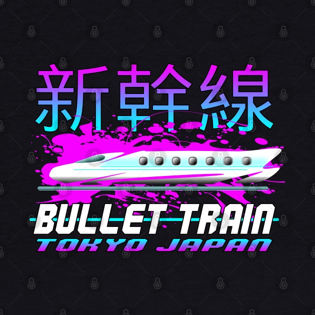 Bullet Train - Tokyo Japan by Ashley-Bee